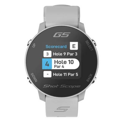 Shot Scope G5 GPS Golf Watch Watch - Grey - thumbnail image 5