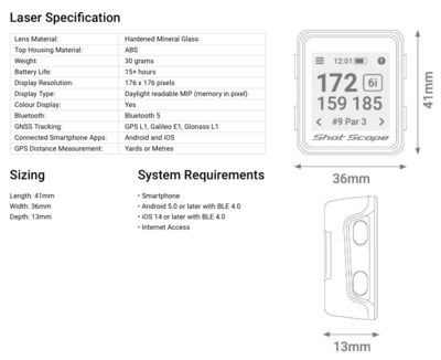 Shot Scope H4 Golf GPS Handheld Device - thumbnail image 10