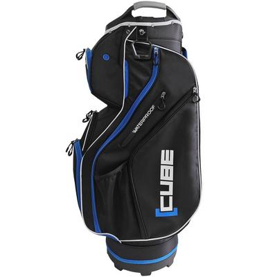SkyMax CUBE Golf Cart Bag - Black/Blue