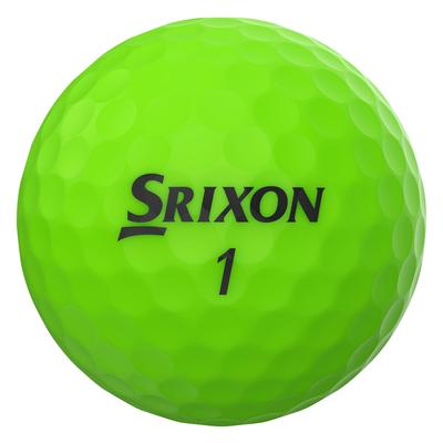 Srixon Soft Feel Brite Golf Balls 2024 - Green - thumbnail image 3