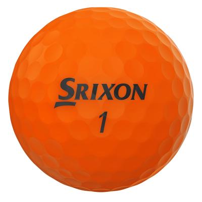 Srixon Soft Feel Brite Golf Balls - Orange - thumbnail image 3