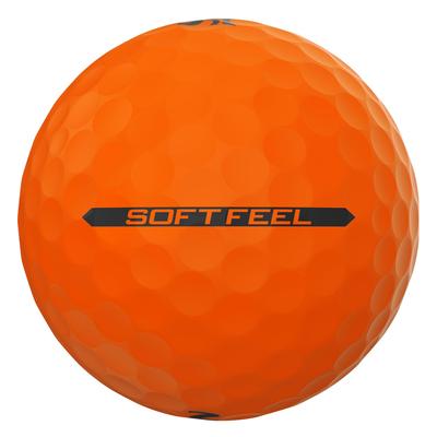 Srixon Soft Feel Brite Golf Balls - Orange - thumbnail image 4