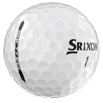 Srixon Soft Feel Golf Balls - White (4 FOR 3) - thumbnail image 5