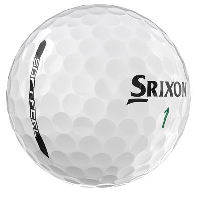 Srixon Soft Feel Golf Balls 2024 - White - thumbnail image 2