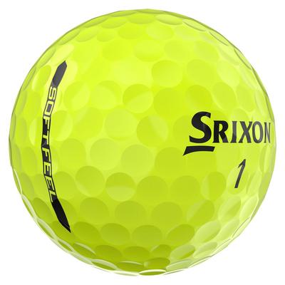 Srixon Soft Feel Golf Balls - Yellow (4 FOR 3) - thumbnail image 5