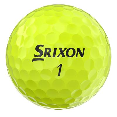Srixon Soft Feel Golf Balls - Yellow (4 FOR 3) - thumbnail image 3