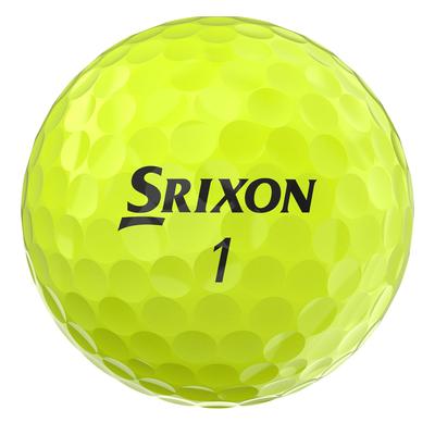 Srixon Soft Feel Golf Balls 2024 - Yellow - thumbnail image 3