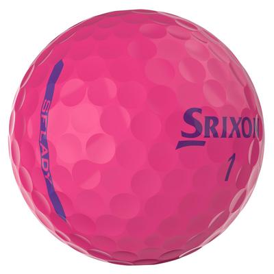Srixon Soft Feel Ladies Golf Balls - Pink (4 FOR 3) - thumbnail image 5