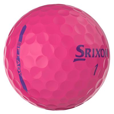 Srixon Soft Feel Ladies Golf Balls 2024 - Pink - thumbnail image 2