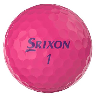 Srixon Soft Feel Ladies Golf Balls 2024 - Pink - thumbnail image 3