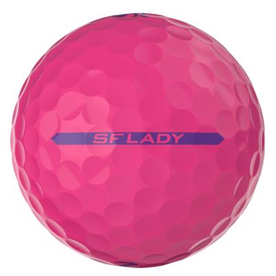 Srixon Soft Feel Ladies Golf Balls - Pink (4 FOR 3) - thumbnail image 4