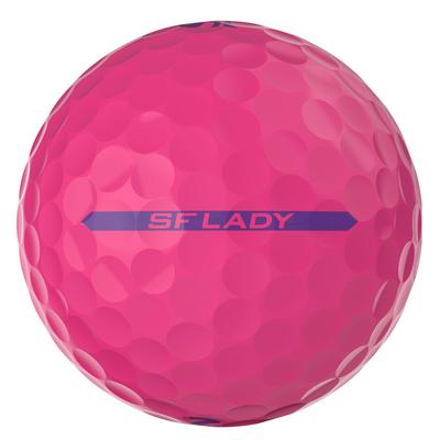 Srixon Soft Feel Ladies Golf Balls - Pink - thumbnail image 4