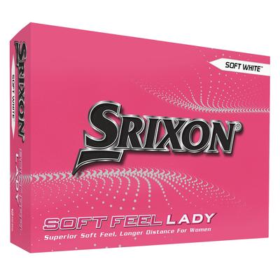 Srixon Soft Feel Ladies Golf Balls 2024 - White