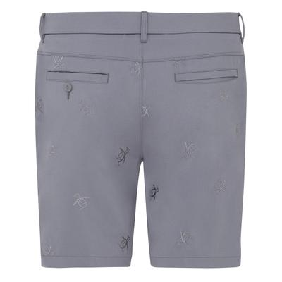 Original Penguin Space Dyed Pete Embroidered Golf Short - Quiet Shade - thumbnail image 2