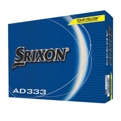 Srixon AD333 2024 Golf Balls - Yellow
