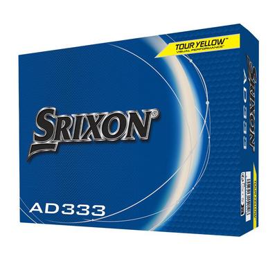 Srixon AD333 Golf Balls - Yellow
