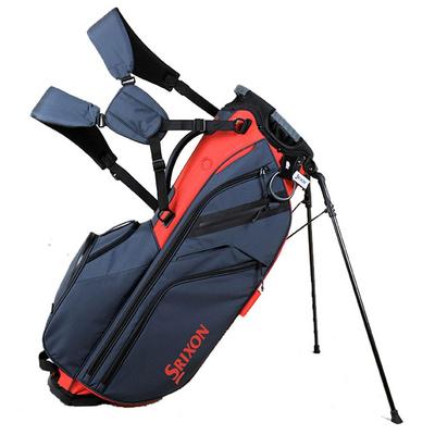 Srixon Premium Golf Stand Bag - Slate/Red