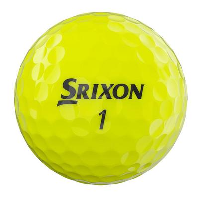 Srixon Q Star Tour Golf Balls - Yellow - thumbnail image 4