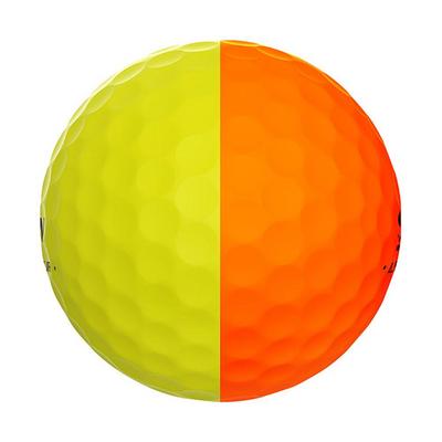 Srixon Q Star Tour Divide Golf Balls - Yellow/Orange - thumbnail image 4