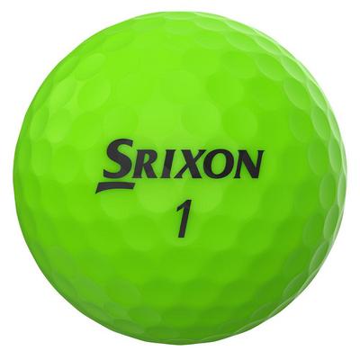 Srixon Soft Feel Brite Golf Balls - Green - thumbnail image 3