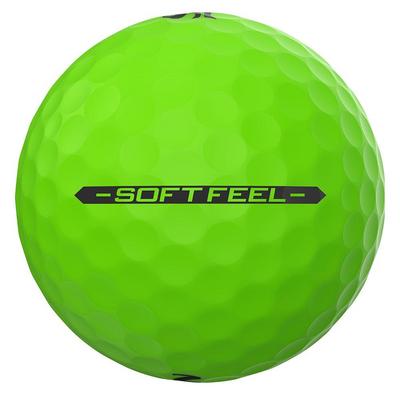 Srixon Soft Feel Brite Golf Balls - Green - thumbnail image 4