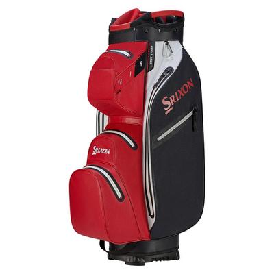 Srixon Weatherproof Golf Cart Bag - Red/Black