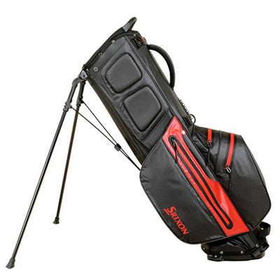 Srixon Weatherproof Golf Stand Bag - Black/Red - thumbnail image 3