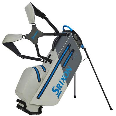 Srixon Weatherproof Golf Stand Bag - Charcoal/Grey/Blue