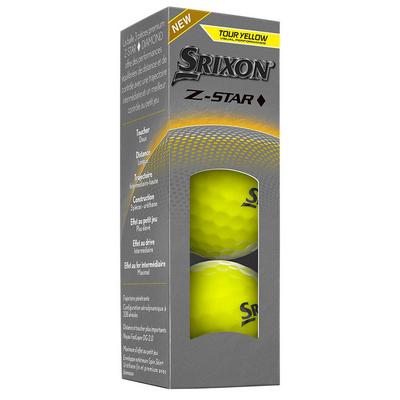 Srixon Z-Star Diamond Golf Balls - Yellow - thumbnail image 2