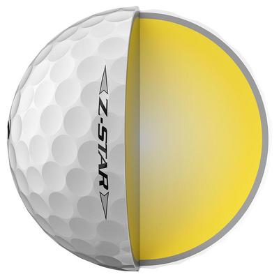 Srixon Z-Star Golf Balls - White - thumbnail image 6