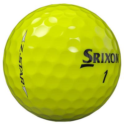 Srixon Z-Star Golf Balls - Yellow - thumbnail image 3