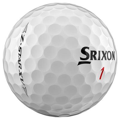 Srixon Z-Star XV Golf Balls - White - thumbnail image 3