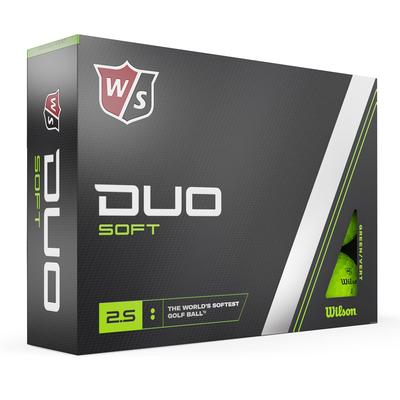 Wilson Staff Duo Soft Golf Balls - Green