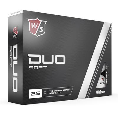 Wilson Staff Duo Soft Golf Balls - White