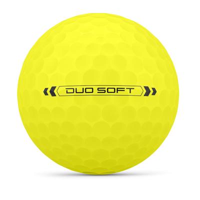 Wilson Staff Duo Soft Golf Balls - Yellow