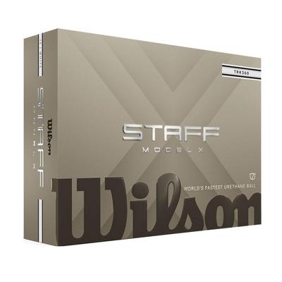 Wilson Staff Model X TRK360 Golf Balls - White