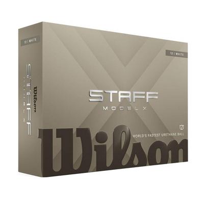 Wilson Staff Model X Golf Balls - White