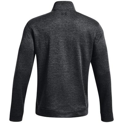 Under Armour Storm Sweater Fleece Zip Golf Top - Black - thumbnail image 2