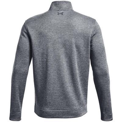 Under Armour Storm Sweater Fleece Zip Golf Top - Pitch Grey - thumbnail image 2