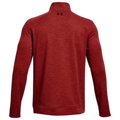 Under Armour Storm Sweater Fleece Zip Golf Top - Stadium Red - thumbnail image 2