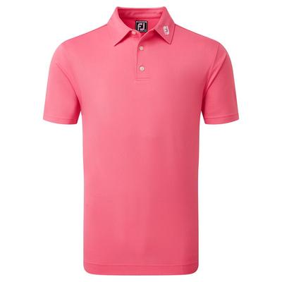 Footjoy Stretch Pique Solid Shirt - Watermelon