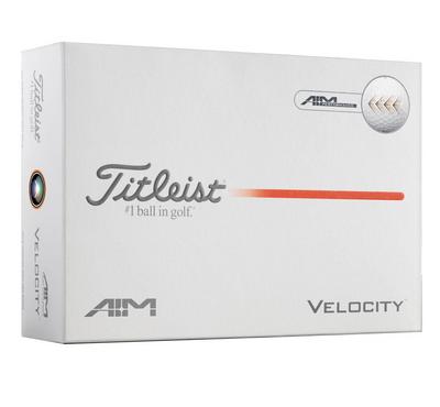  Titleist Velocity AIM Performance White Golf Balls
