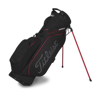 Titleist Players S4 StaDry Golf Stand Bag - Black/Red/Graphite
