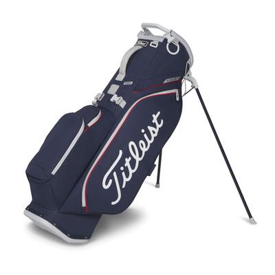 Titleist Players S4 StaDry Golf Stand Bag - Navy/Red/White