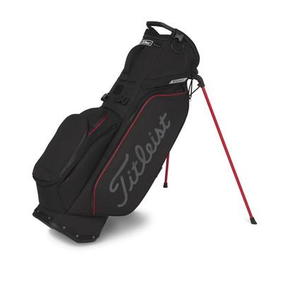 Titleist Players S5 StaDry Golf Stand Bag - Black/Red/Graphite