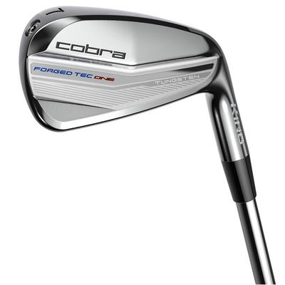 Cobra King Forged Tec One Length Golf Irons - Steel - thumbnail image 1