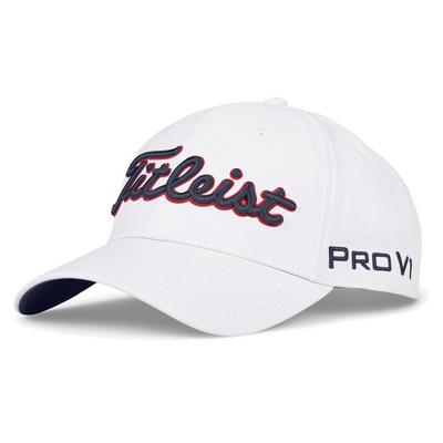 Titleist Tour Performance Cap - White/Navy/Red