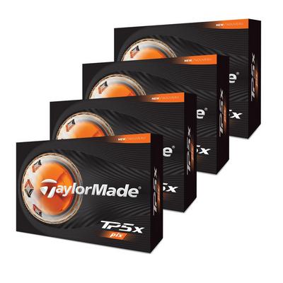 TaylorMade TP5x Pix Golf Balls - White (4 For 3)