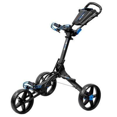 Longridge Ezeglide Bolt 2 Auto Opening Push Trolley - Black/Blue