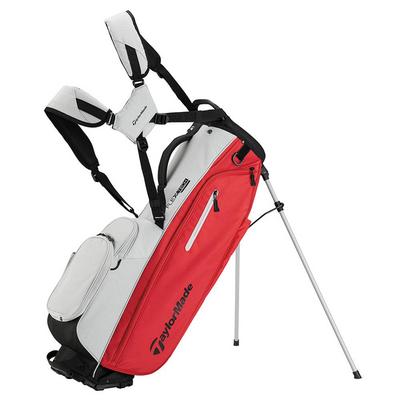 TaylorMade FlexTech Golf Stand Bag - Silver - thumbnail image 1